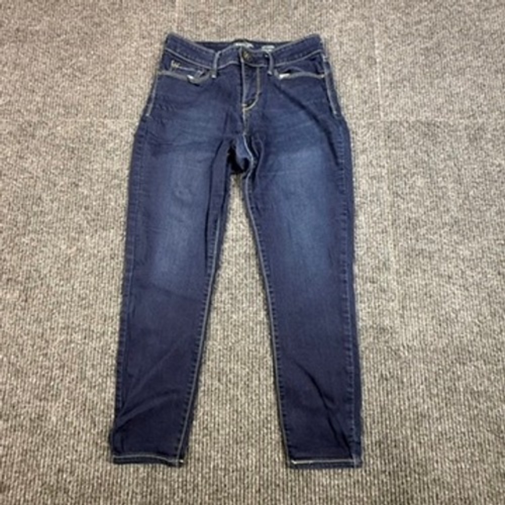 Denizen Levi's Modern Ankle Skinny Jeans Dark Wash Blue Size 4 W27
